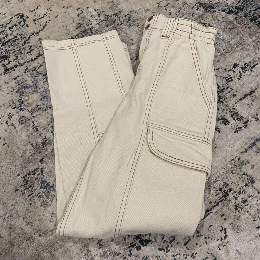 PacSun Beige Cargo Pants